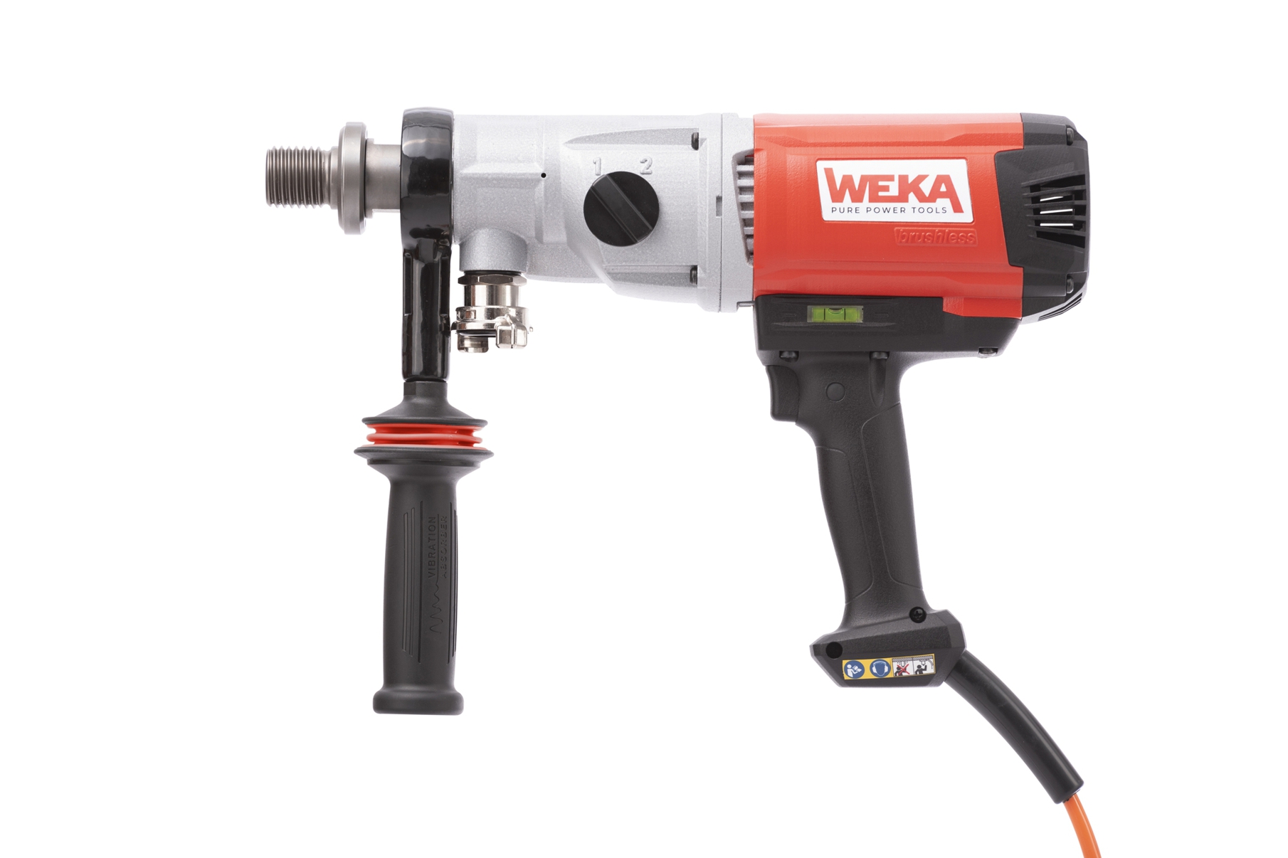 Carotadora WEKA BL21 brushless com punho auxiliar